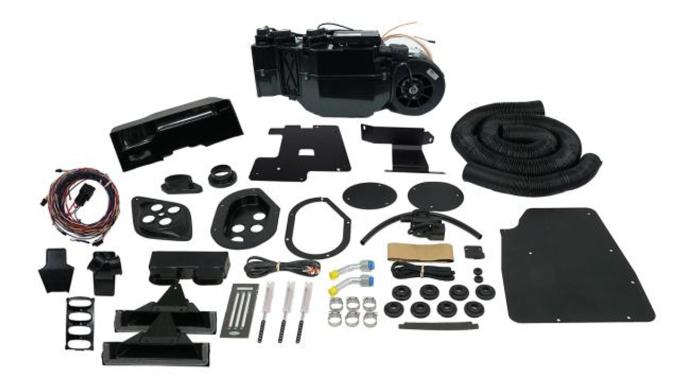 Vintage Air 1969 Chevrolet Camaro with Factory Air Gen 5 SureFit™ Evaporator Kit 564245