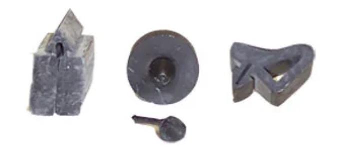 AMD Rubber Bumper Set, 62-65 Chevy II Nova J-4091