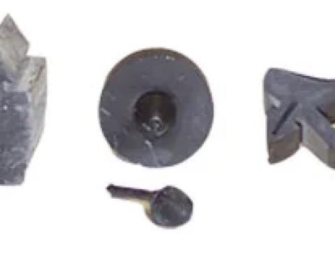 AMD Rubber Bumper Set, 62-65 Chevy II Nova J-4091