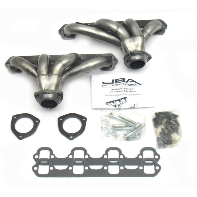 JBA Performance Exhaust 62-67 Ford Tight Tuck 260-351W Raw 409 1615S