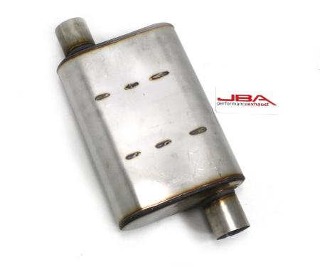 JBA Performance Exhaust Chambered 2.5" Muffler 304 SS Offset/Offset 40-251300