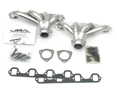 JBA Performance Exhaust 62-67 Ford Tight Tuck 260-351W Silver Ctd 1615SJS