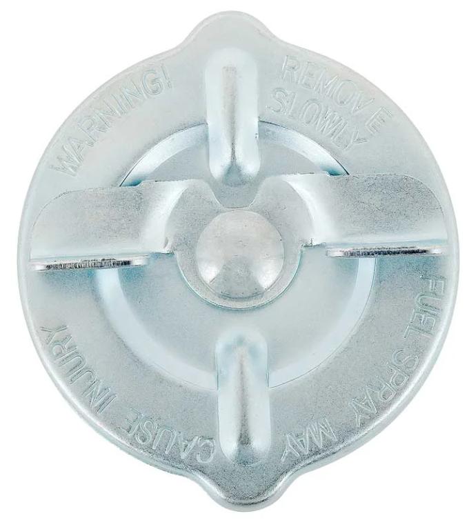 AMD Gas Cap, Not Vented, 70-71 Barracuda with ECS; 70-71 Dodge Plymouth B-Body with ECS; 70 Nova Camaro Firebird Chevelle Monte Carlo El Camino with EEC X888-1470