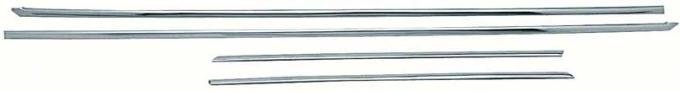 AMD Drip Rail Molding Set, 4 pcs, 62-65 Chevy II Nova Hardtop X630-3062-2S