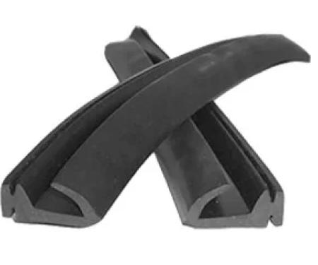 AMD Quarter Window Vertical Seals, Pair, 66-67 Chevy II Nova 2 Door Hardtop J-4033