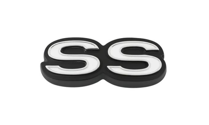AMD Rear Body Emblem, "SS", 70-72 Nova T-3090
