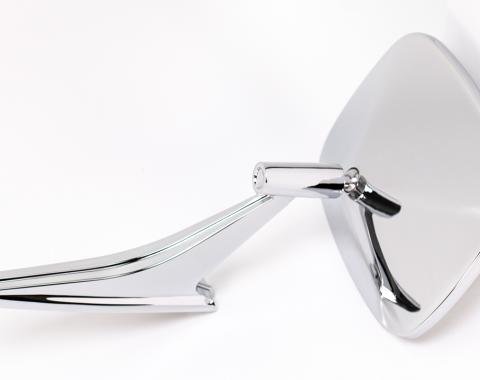 AMD Outer Door Mirror, RH, 68-69 Camaro Firebird; 68-72 Chevelle El Camino Nova X570-3068-R