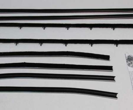 Montco Inc / Repops Window Felts, Inner & Outer (8pcs), 68-72 Chevy II Nova 2DR R-N142A