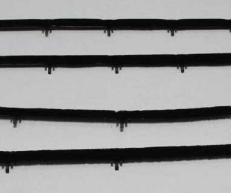 Montco Inc / Repops Window Felts, Outer (4pcs), 68-72 Chevy II Nova 2DR R-N180A