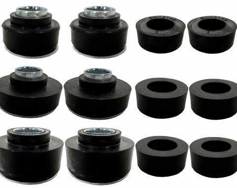 Auto Pro USA Body Mount Bushing Set, Includes All Mounting Bushings, OE Number 3901361 And 3914802 BM1018