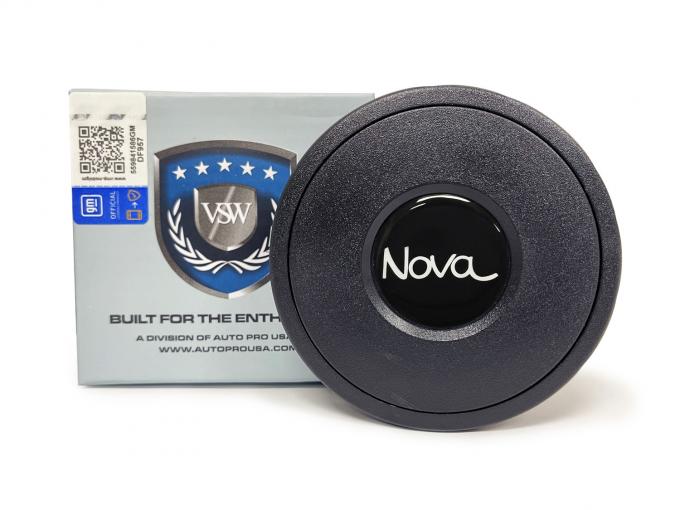 Auto Pro USA VSW Steering Wheel S9 Horn Button, w/Chevy Nova Emblem STE1034