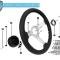 Auto Pro USA VSW OE Steering Wheel Horn Cap STE1069-19S