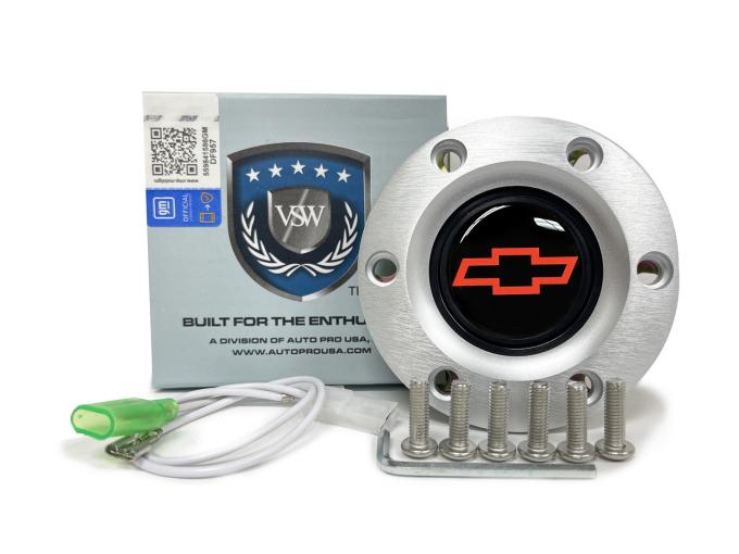 Auto Pro USA VSW 6-Bolt Steering Wheel Horn Button STE1008BRU