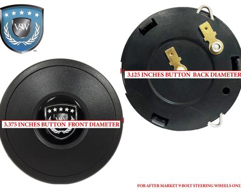 Auto Pro USA VSW 9-Bolt Horn Button STBUTTON1