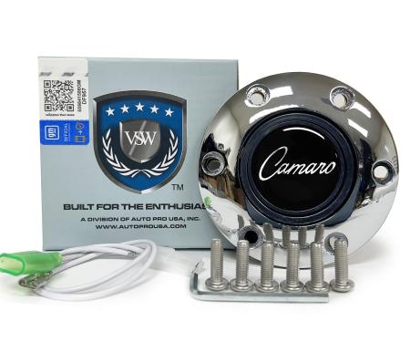 Auto Pro USA VSW 6-Bolt Steering Wheel Horn Button STE1027CHR