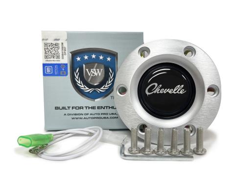 Auto Pro USA VSW 6-Bolt Steering Wheel Horn Button STE1018BRU