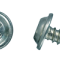 AMK 1964 Chevrolet Chevy II 12 piece Headlamp Assemblies Round Washer Screws, Spr Nuts, Nyl Nuts G-6065