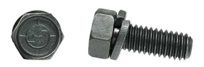 AMK 1964 Chevrolet Chevy II 4 piece Shock Brackets (Rr) > Body Hex Split Sems G-6012