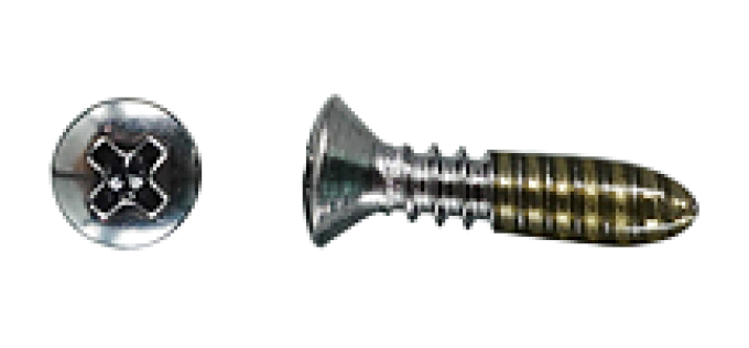 AMK 1964 Chevrolet Chevy II 12 piece Scuff Plates @ Door Opening SS/Chrome Panhead Oval Ab Screws G-6148