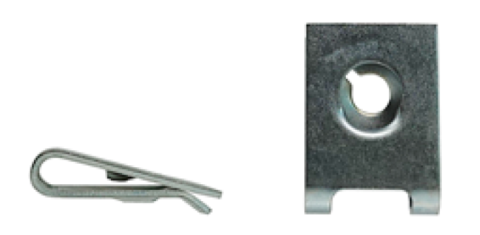 AMK 1966 Chevrolet Chevy II 11 piece Instrument Bezel > Dash Panhead Oval Ab Screws, Spring Nuts G-6199