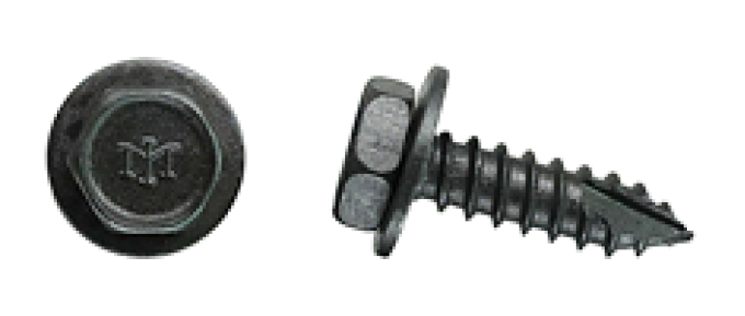AMK 1968 Chevrolet Chevy II 2 piece Heater Duct Outlet (Under Dash) Hex Abt Flat Sems G-6364