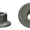 AMK 1968 Chevrolet Chevy II 6 piece Suspension Bumpers (Fr) - 350, 396 Hex Nuts, Flange Nuts, Wa's G-6316
