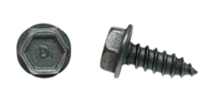 AMK 1967 Chevrolet Chevy II 3 piece Windshield Washer Bottle Bracket Hex Washer Ab Screws G-6134