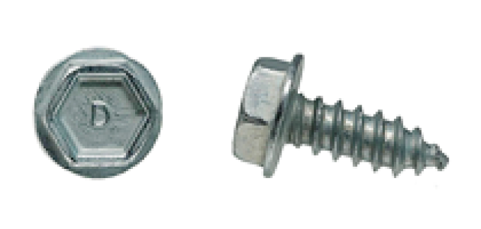 AMK 1966 Chevrolet Chevelle 2 piece Underhood Lamp Hex Washer Ab Screws, Tooth Washer G-5688