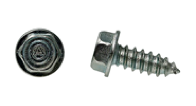 AMK 1968 Chevrolet Camaro 2 piece Instrument Cluster Ground Hex Washer Ab Screw, Tooth Washer G-4853