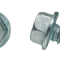 AMK 1964 Chevrolet Chevelle 8 piece Ignition Amplifier & Ground Hex Washer Screws, Toothed Wa's G-5529