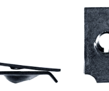 AMK 1971 Chevrolet Nova 6 piece Radiator Fan Shroud S Clips, Hex Flat Sems Spring Nuts G-6386