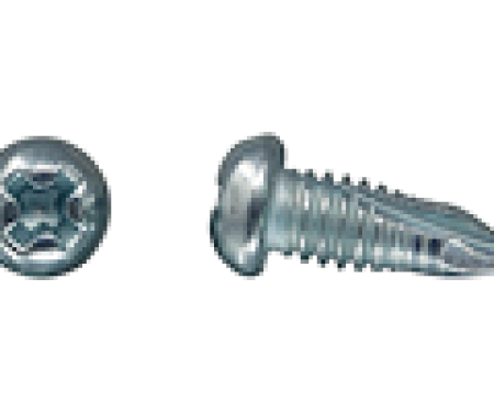 AMK 1969 Chevrolet Camaro 6 piece Headlamp Retaining Rings (2) Panhead Round Screws G-6622