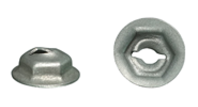 AMK 1968 Chevrolet Camaro 2 piece Steering Wheel Shroud Emblem Stamped Nuts G-4915