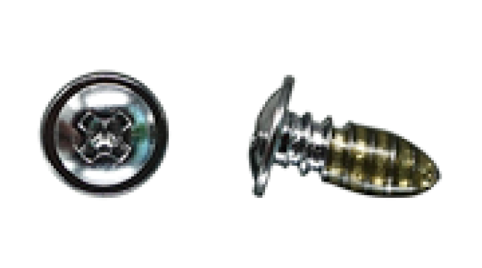 AMK 1965 Chevrolet Chevelle 32 piece Wheel Opening Mouldings Chrome/SS Panhead Round Washer Ab Screws G-4496