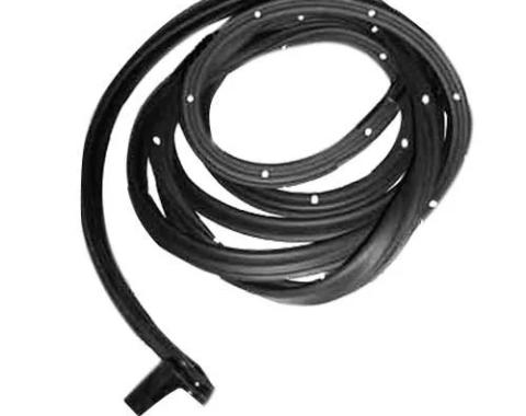 AMD Door Weatherstrips, Pair, 62-67 Chevy II Nova 2 Door Coupe J-4002