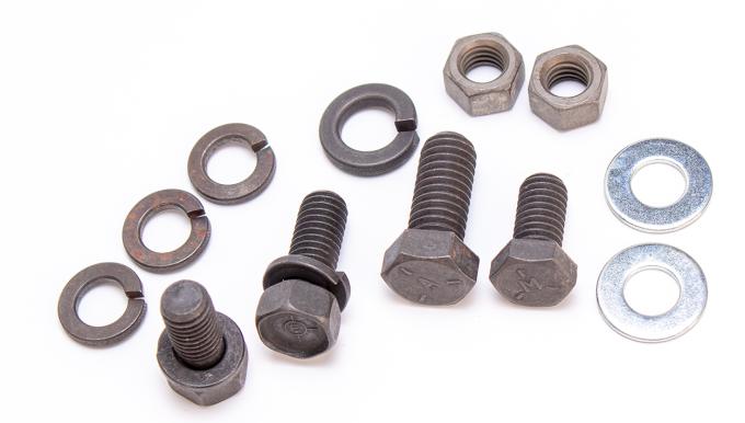 Redline Restomotive® 1968 Camaro / Nova 13 Piece 396 Big Block Power Steering Pump Mounting Hardware Set