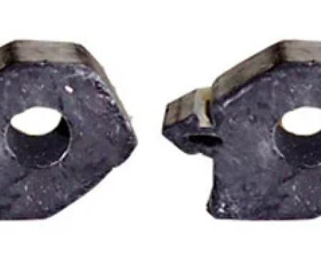 AMD Hood Side Bumpers, 2 Piece Set, 66-67 Chevy II Nova J-4068