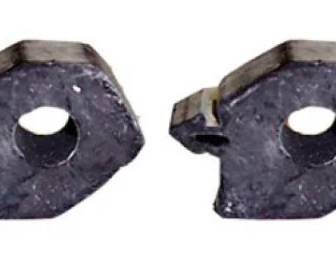AMD Hood Side Bumpers, 2 Piece Set, 66-67 Chevy II Nova J-4068