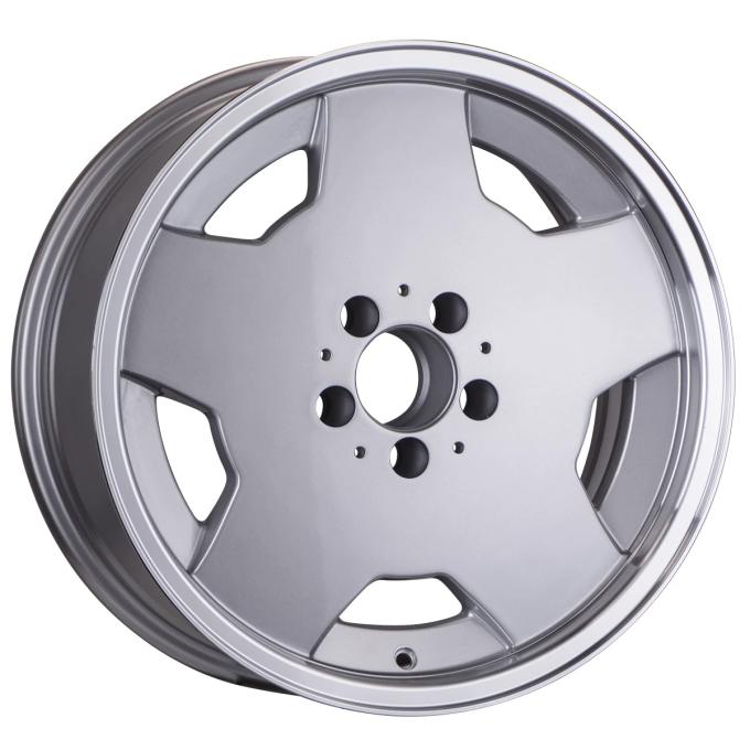 Maxilite 17x9 Mercedes Aero Style Wheel Silver / DC lip 5x112mm bp 330003