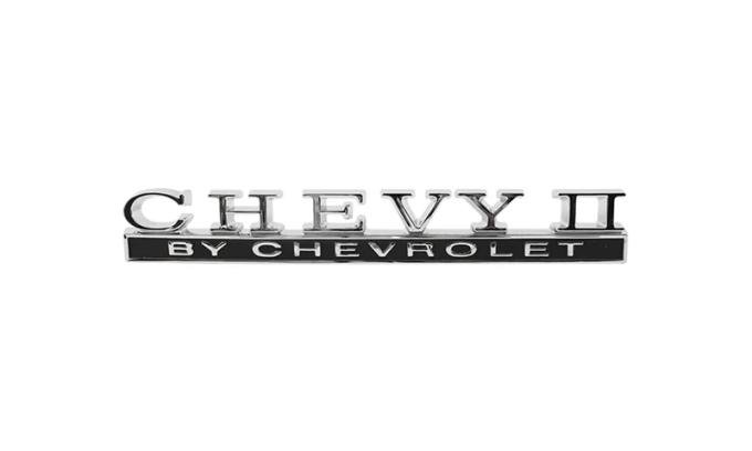 AMD Trunk Emblem, CHEVY II BY CHEVROLET, 68 Chevy II Nova T-3070