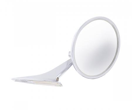 United Pacific Exterior Mirror w/Convex Mirror Glass For 1966-72 Chevy Passenger Car 110827