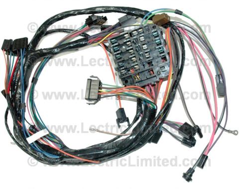 Lectric Limited 1969 Chevrolet Nova Dash Harness 13070