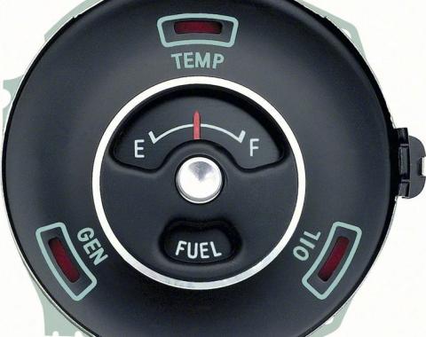 AMD Dash Fuel Gauge with Warning Lights, 63-64 Chevy II Nova (Standard) K-5644638