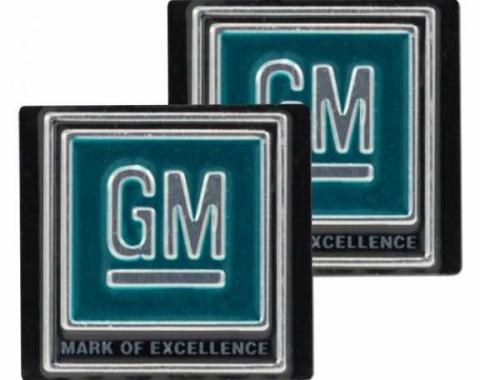 Nova Decal, Seat Belt Buckle, GM Mark Of Excellence, 1968-1972