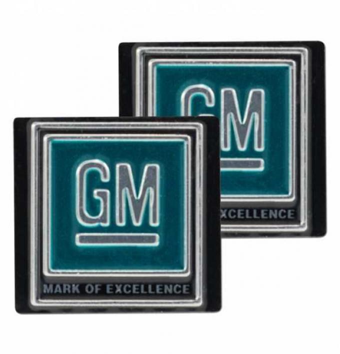 Nova Decal, Seat Belt Buckle, GM Mark Of Excellence, 1968-1972