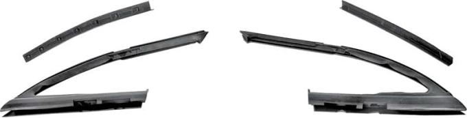 AMD Vent Window Weather Strips, Set, 68-72 Chevy II Nova G-VWK121168
