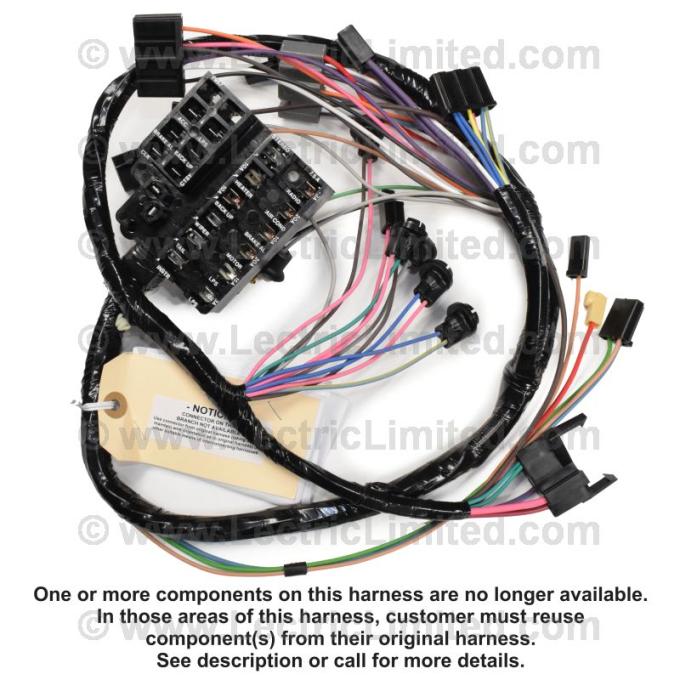 Lectric Limited 1962 Chevrolet Chevy II Dash Harness 03995