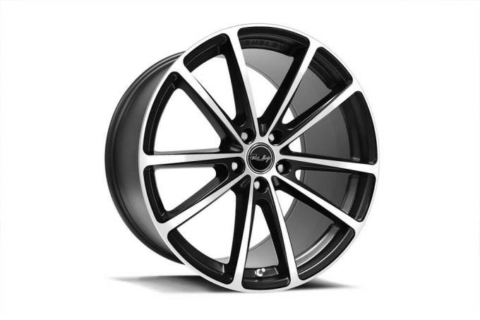 CARROLL SHELBY WHEELS 05+ MUST 20X9.5 Black/Machined Wheel CS10-295530-BM