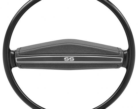 Steering Wheel Black, SS, 1971-1974