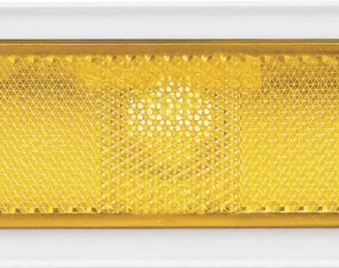 AMD Side Marker Lamp Assemblies, Front, Amber, LH/RH Pair, 70-74 Nova K-911283
